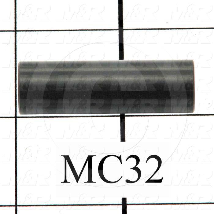 Fabricated Parts, Light Baffle Support, 1.63 in. Length, 0.50 in. Diameter, 1/4"-20 Thread Size