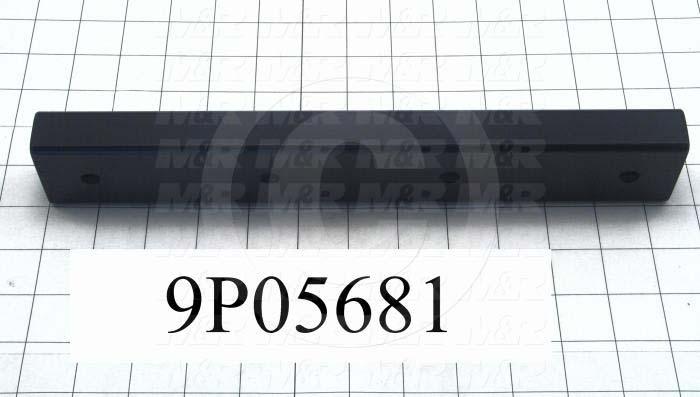 Fabricated Parts, Linear Bearing Rail, 12.50 in. Length, 2.00 in. Width, 1.00 in. Height