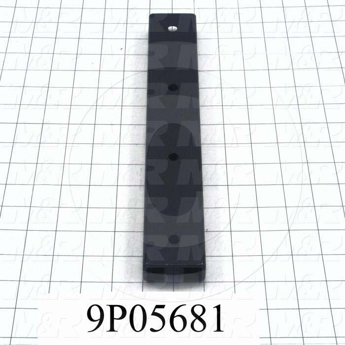 Fabricated Parts, Linear Bearing Rail, 12.50 in. Length, 2.00 in. Width, 1.00 in. Height