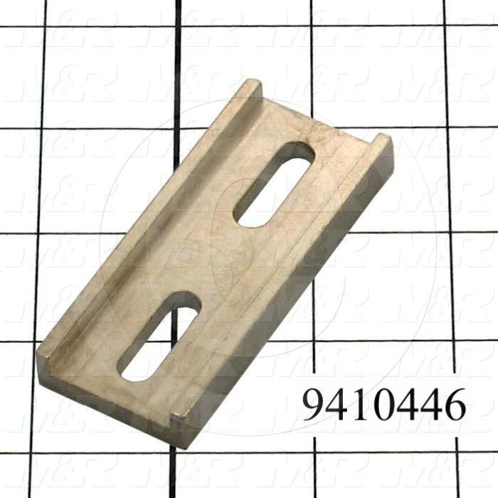 Fabricated Parts, Linking Bracket, 3.00 in. Length, 1.25 in. Width, 0.38 in. Height