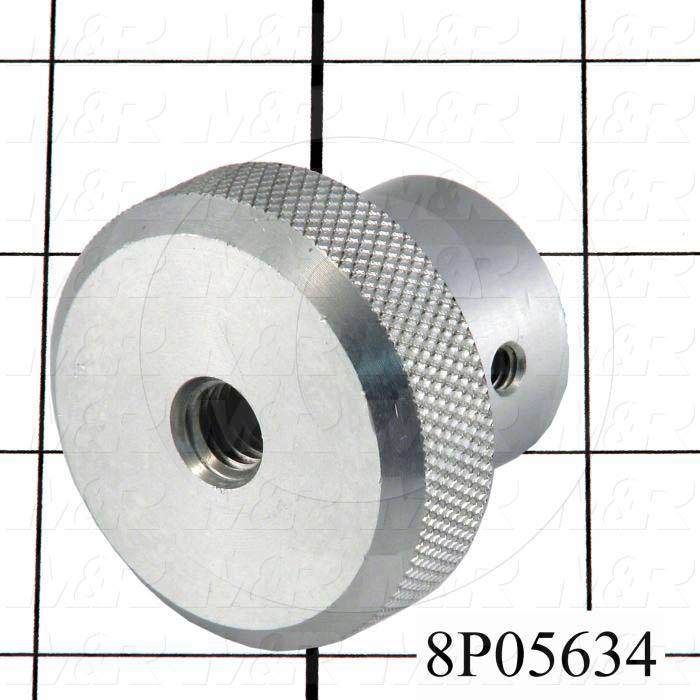Fabricated Parts, Locating Pin Knob, 1.38 in. Length, 1.75 in. Diameter