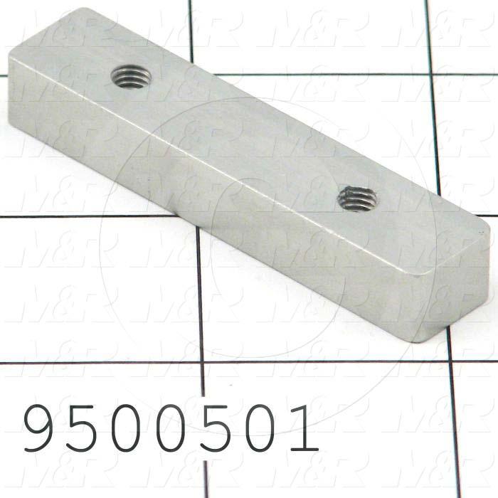 Fabricated Parts, Locator, 2.30 in. Length, 0.50 in. Width, 0.35 in. Height