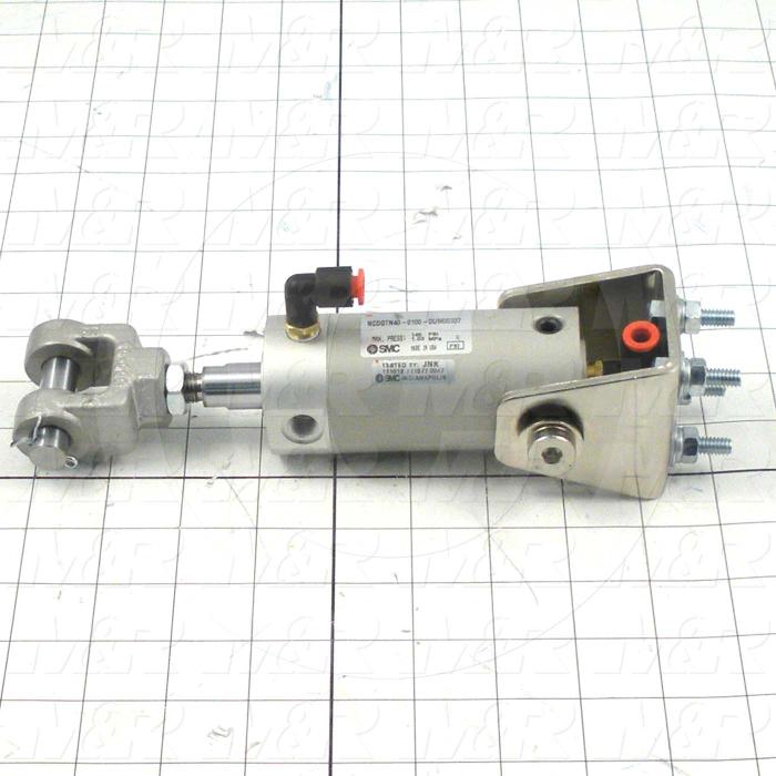 Fabricated Parts, Locator Cylinder Assembly, 8.42 in. Length, 3.10 in. Width, 4.20 in. Height