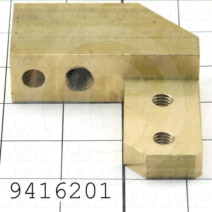 Fabricated Parts, Lock Clamp L.H., 3.50 in. Length, 3.13 in. Width