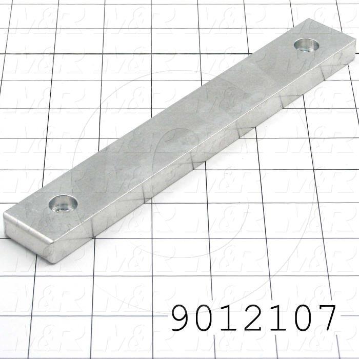 Fabricated Parts, Locking Bar, 8.88 in. Length, 1.25 in. Width, For Side Clamp