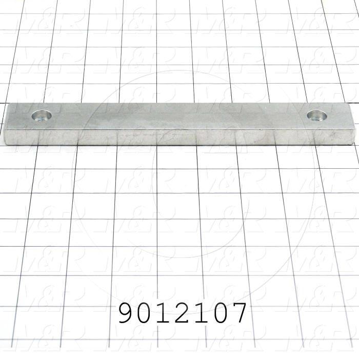 Fabricated Parts, Locking Bar, 8.88 in. Length, 1.25 in. Width, For Side Clamp