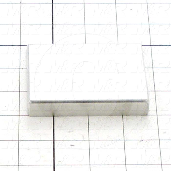 Fabricated Parts, Long Stopper, 3.50 in. Length, 0.50 in. Width