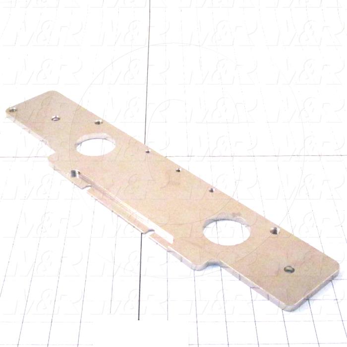 Fabricated Parts, Lower Micro Plate, 18.25 in. Length, 4.00 in. Width, 0.31 in. Thickness