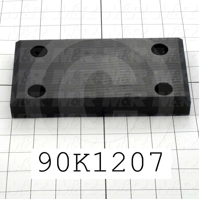 Fabricated Parts, Lower Slide 7.75", 7.75 in. Length, 3.88 in. Width, 1.00 in. Height