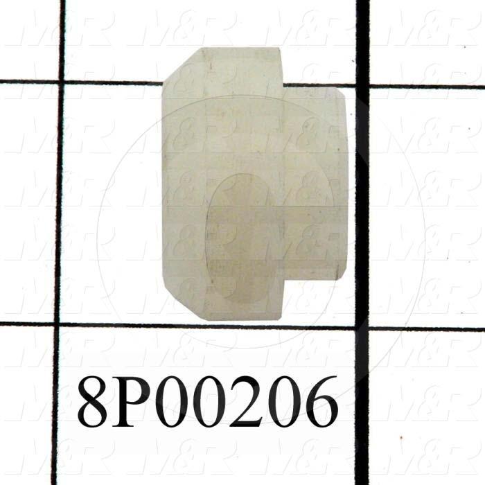 Fabricated Parts, Magnet Keeper Stud, 0.58 in. Length, 0.88 in. Diameter