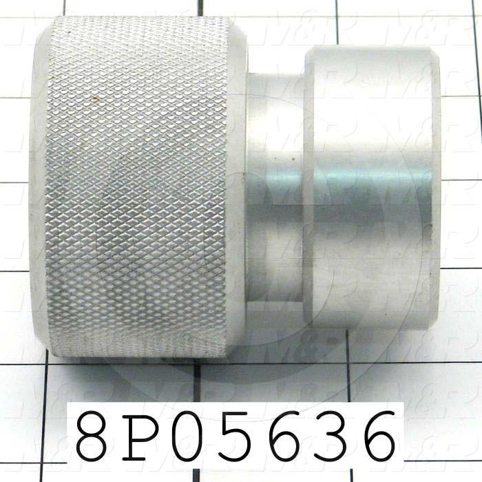 Fabricated Parts, Micro Adjusting  Knob, 2.63 in. Length, 2.00 in. Diameter