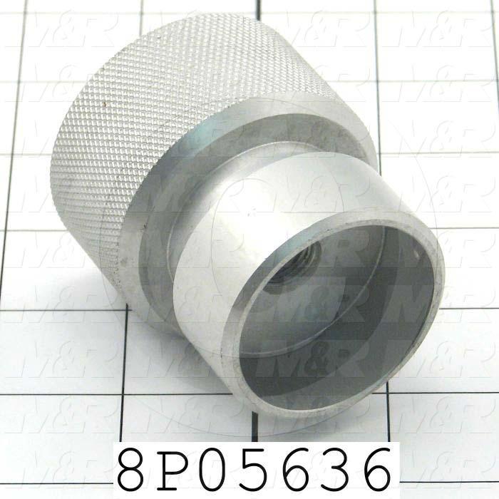 Fabricated Parts, Micro Adjusting  Knob, 2.63 in. Length, 2.00 in. Diameter