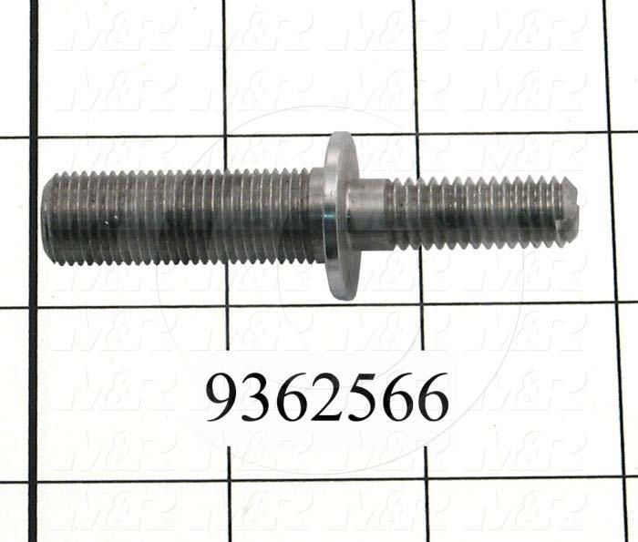 Fabricated Parts, Micro Adjusting  Screw, 2.75 in. Length, 1/2-20 X 3/8-16 Thread Size