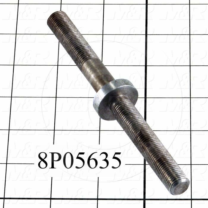 Fabricated Parts, Micro Adjustment Screw, 5.75 in. Length, 1/2-20 Thread Size