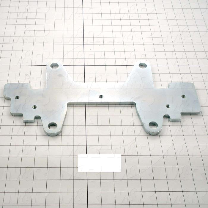 Fabricated Parts, Micro Bottom Plate, 17.00 in. Length, 8.38 in. Width, 0.38 in. Thickness