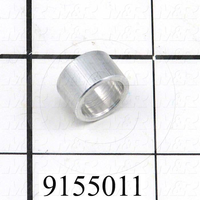Fabricated Parts, Micro Bushing, 0.31 in. Length, 0.50 in. Diameter, Front Side