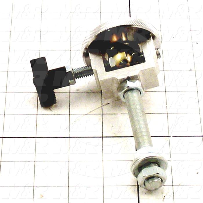 Fabricated Parts, Micro Lock Assembly, 4.13 in. Length, 5.25 in. Width, Rear