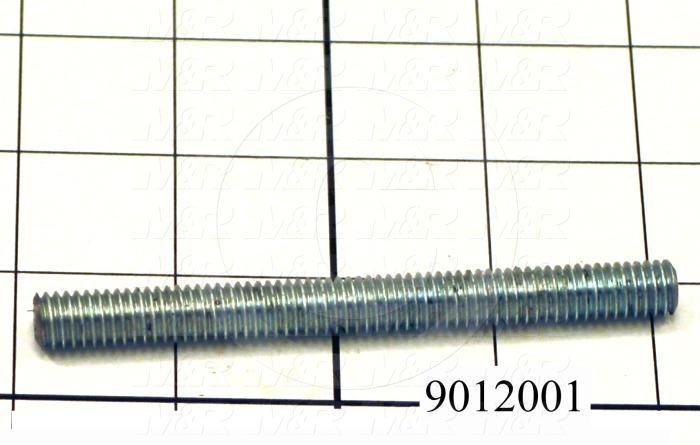 Fabricated Parts, Micro Locking Stud Right Hand, 4.00 in. Length