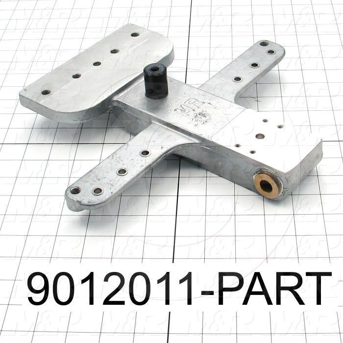 Fabricated Parts, Micro Mounting Bracket Assembly, 11.38 in. Length, 11.00 in. Width, 1.75 in. Height