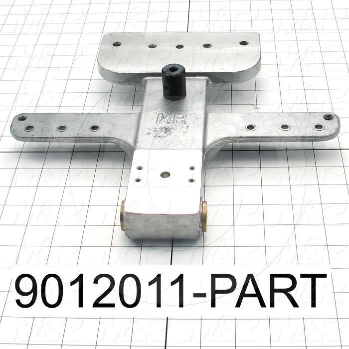 Fabricated Parts, Micro Mounting Bracket Assembly, 11.38 in. Length, 11.00 in. Width, 1.75 in. Height