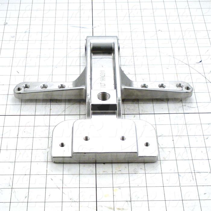 Fabricated Parts, Micro Mounting Bracket Machined, 11.03 in. Length, 12.10 in. Width, 1.53 in. Height