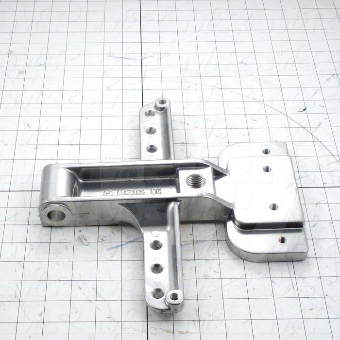 Fabricated Parts, Micro Mounting Bracket Machined, 11.03 in. Length, 12.10 in. Width, 1.53 in. Height