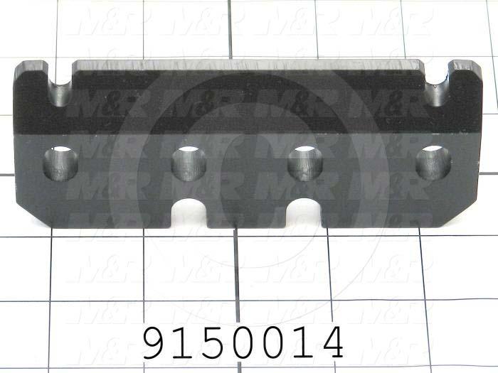 Fabricated Parts, Micro Positioning Plate, 5.00 in. Length, 2.00 in. Width, 0.50 in. Thickness