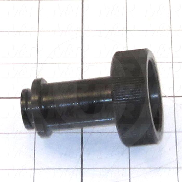 Fabricated Parts, Micro Regulating Knob, 2.77 in. Length, 2.00 in. Diameter, Front