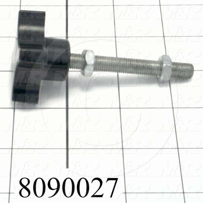 Fabricated Parts, Micro Screw, 3.50 in. Length