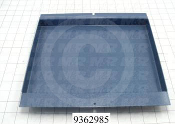 Fabricated Parts, Middle Front Panel, 11.50 in. Length, 10.96 in. Width, 1.06 in. Height