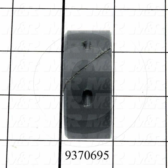 Fabricated Parts, Middle Pipe Slider, 0.88 in. Length, 2.06 in. Diameter