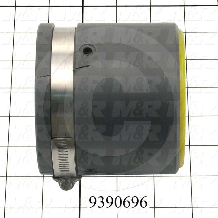Fabricated Parts, Middle Seal Housing, 3.63 in. Length, 4.00 in. Diameter