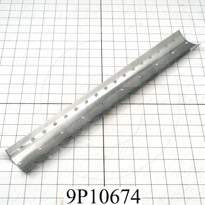 Fabricated Parts, Mirror, 18.00 in. Length, 2.32 in. Width, 20 GA Thickness