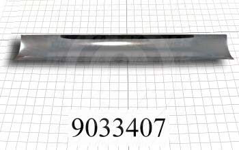 Fabricated Parts, Mirror, 25.44 in. Length, 3.75 in. Width, 0.68 in. Height, Use In Vitran V48 Series