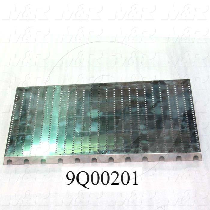 Fabricated Parts, Mirror Panel 18.25"X29", 28.38 in. Length, 18.25 in. Width, 1.38 in. Height, 20 GA Thickness