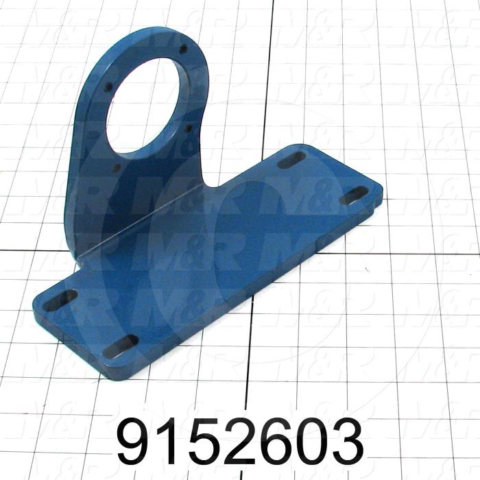 Fabricated Parts, Motor Mounting Bracket, 8.31 in. Length, 3.75 in. Width, 4.90 in. Height