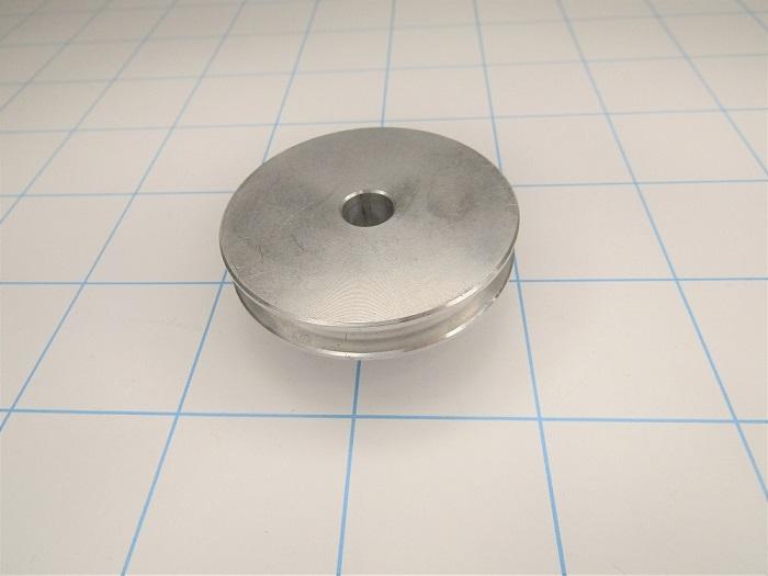 Fabricated Parts, Motor Pully 1-3/4" Dia, 0.625 in. Length, 1.75 in. Diameter, As Material Finish