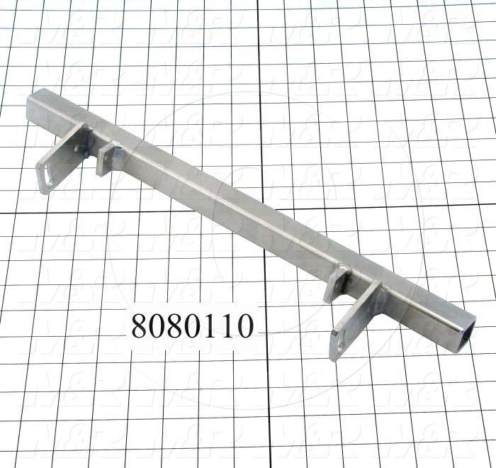 Fabricated Parts, Mounting Bar, 17.00 in. Length