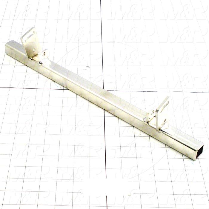Fabricated Parts, Mounting Bar, 18.00 in. Length, 3.50 in. Width, 2.00 in. Height