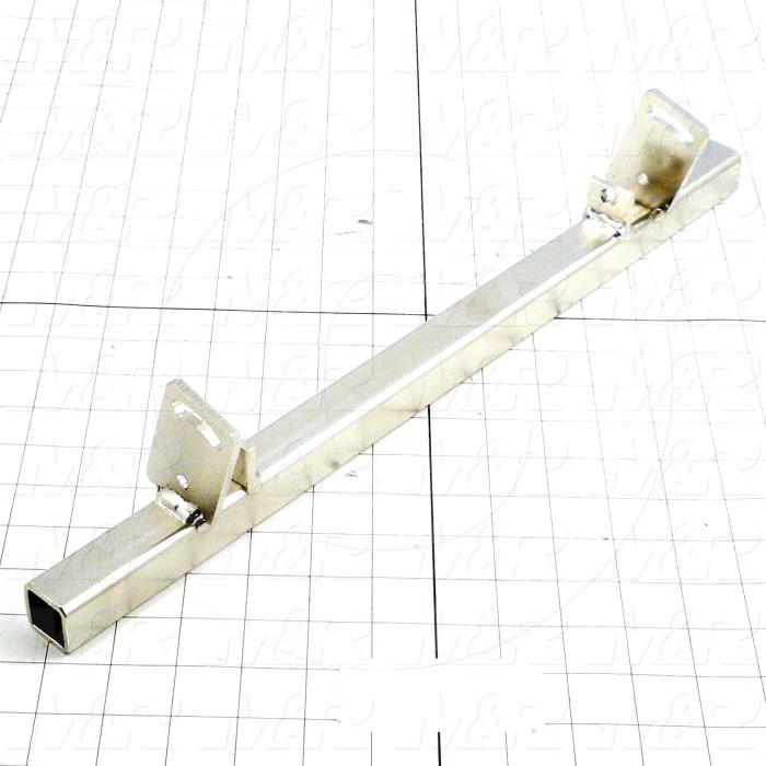 Fabricated Parts, Mounting Bar, 18.00 in. Length, 3.50 in. Width, 2.00 in. Height