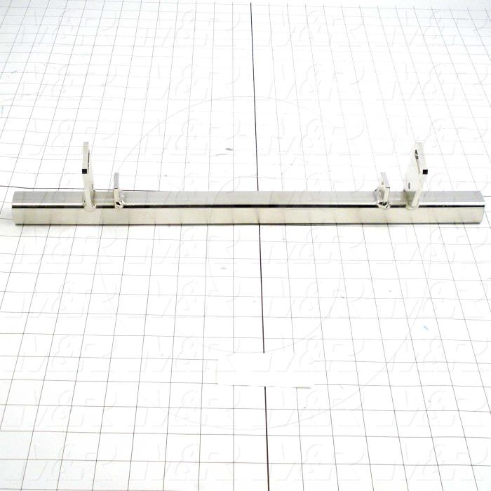 Fabricated Parts, Mounting Bar, 18.00 in. Length, 3.50 in. Width, 2.00 in. Height