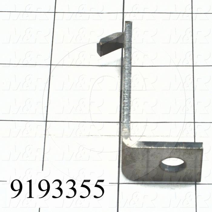 Fabricated Parts, Mounting Connector, 3.00 in. Length, 0.75 in. Width, 1.45 in. Height