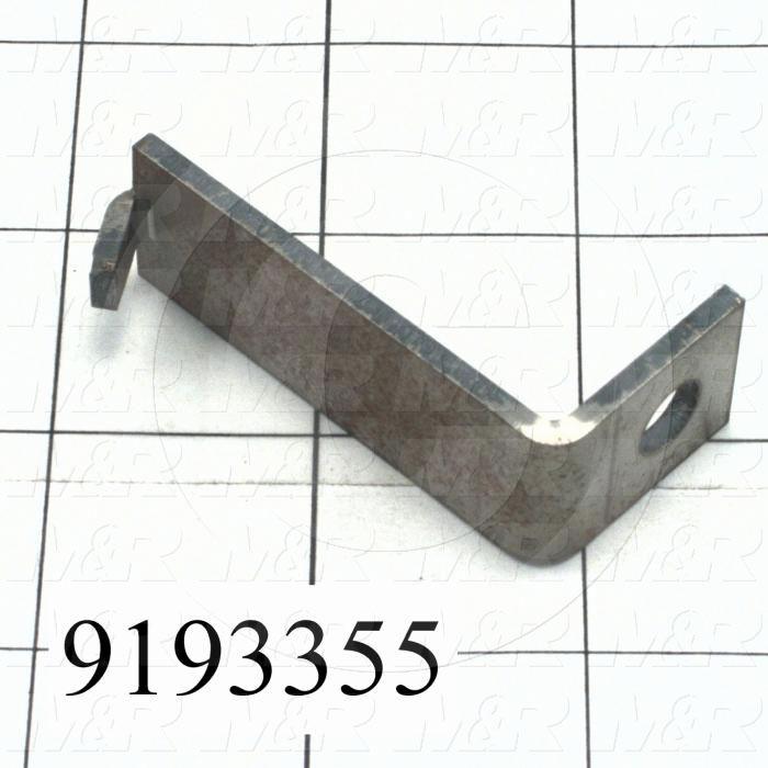 Fabricated Parts, Mounting Connector, 3.00 in. Length, 0.75 in. Width, 1.45 in. Height