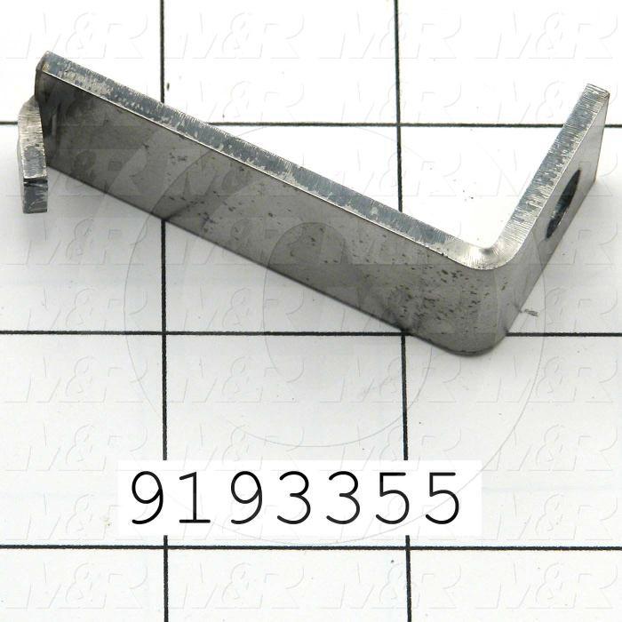 Fabricated Parts, Mounting Connector, 3.00 in. Length, 0.75 in. Width, 1.45 in. Height