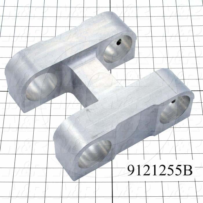 Fabricated Parts, Mounting Index Carriage, 9.13 in. Length, 8.50 in. Width, 3.31 in. Height