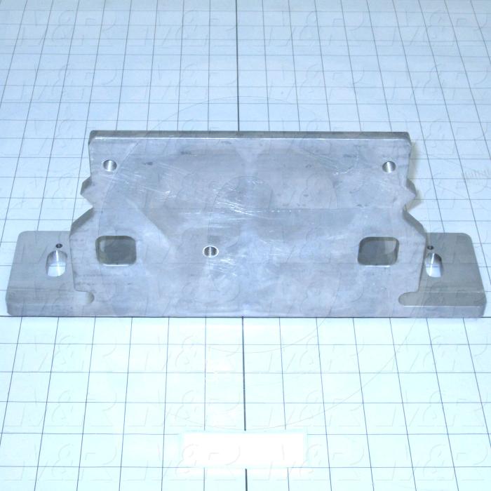 Fabricated Parts, Mtg. Angle, 13.00 in. Length, 6.00 in. Width, 3.00 in. Height, Tumble Finish