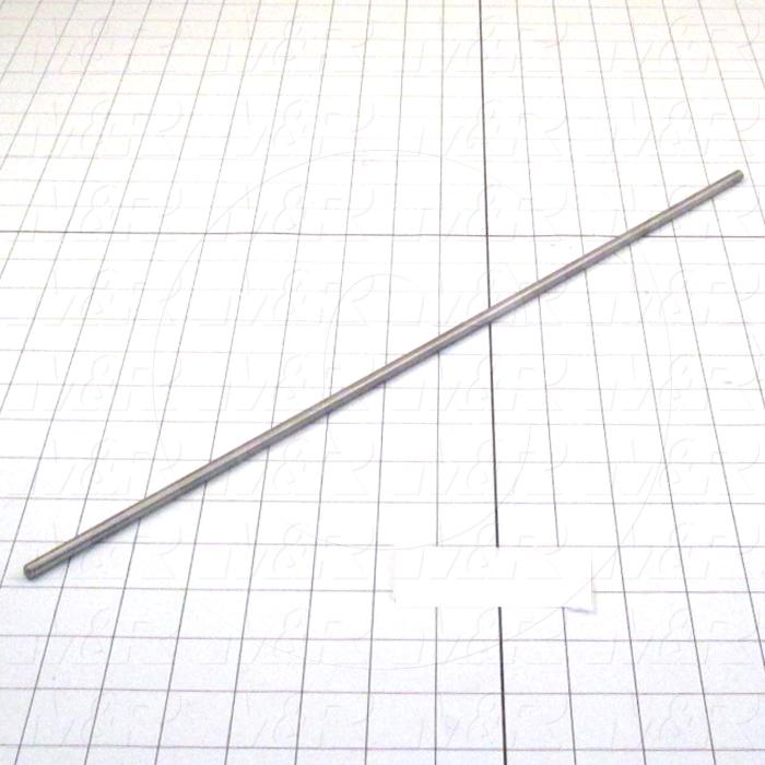 Fabricated Parts, New Squeegee Pin 18", 18.00 in. Length, 0.25 in. Diameter, As Material Finish