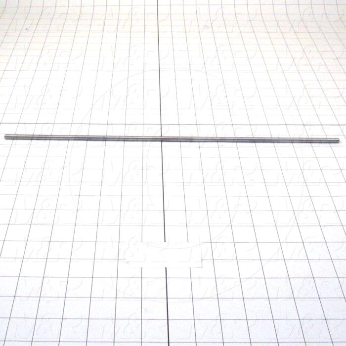 Fabricated Parts, New Squeegee Pin 18", 18.00 in. Length, 0.25 in. Diameter, As Material Finish