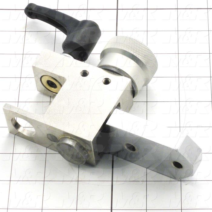 Fabricated Parts, No Tool Adjusting Block Assembly, 3.00 in. Length, 1.25 in. Width, 2.50 in. Height