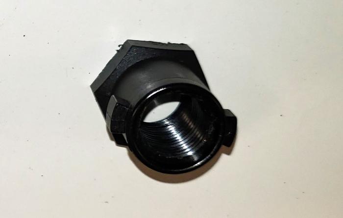 Fabricated Parts, Nozzle Adapter, 1.00 in. Length, 0.87 in. Width